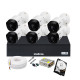 Kit Cftv 6 Câmeras Multi Hd Dvr 8 Canais Intelbras 