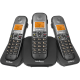 Telefone sem fio digital com dois ramais adicionais - TS 5123