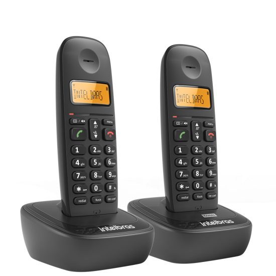 Telefone sem fio digital com ramal adicional - TS 2512