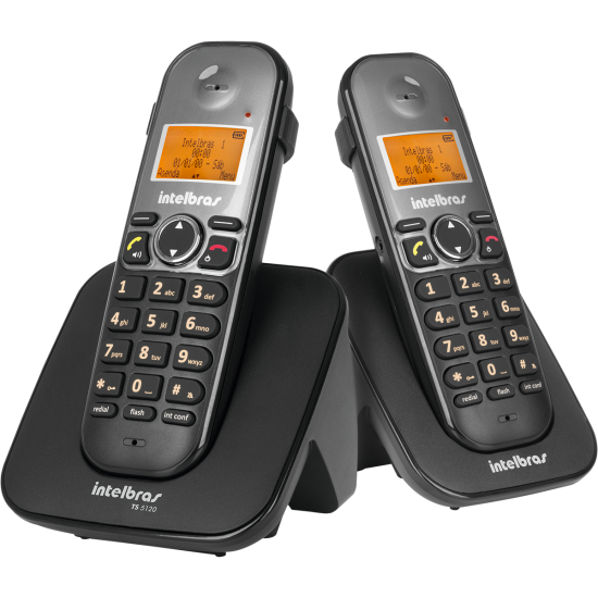 Telefone sem fio digital com ramal adicional - TS 5122