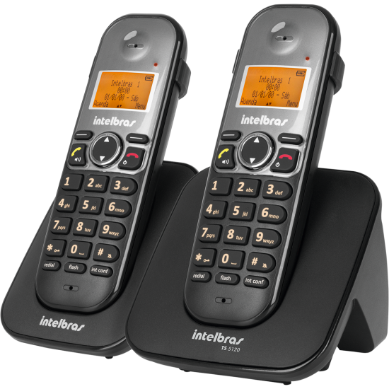 Telefone sem fio digital com ramal adicional - TS 5122