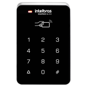 Controlador de acesso 125kHz - Digiprox SA 203 Controlador de acesso 125kHz - Digiprox SA 203