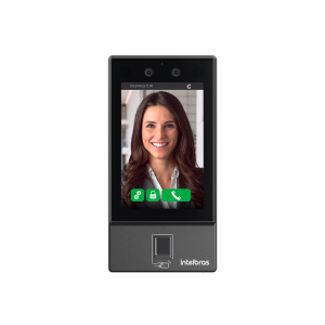 Controlador de acesso facial com biometria digital - SS 3542 MF W