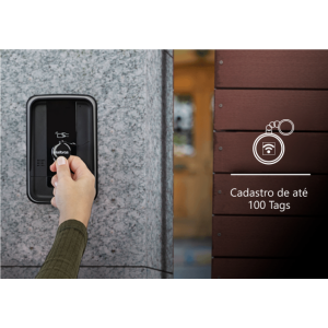 Porteiro residencial com acesso via tag RFID - IPR 1010 ID Porteiro residencial com acesso via tag RFID - IPR 1010 ID