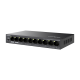 Switch 10 portas fast ethernet com 8 portas PoE+ - S1010F-P Switch 10 portas fast ethernet com 8 portas PoE+ - S1010F-P