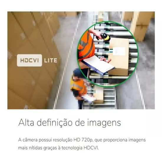 Kit Cftv 2 Câmeras Segurança Intelbras Hdcvi E Dvr Mhdx 1104