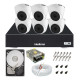 Kit Cftv 6 Câmeras Multi Hd Dvr 8 Canais Intelbras 1008